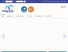Tablet Screenshot of integradoamparo.com.br